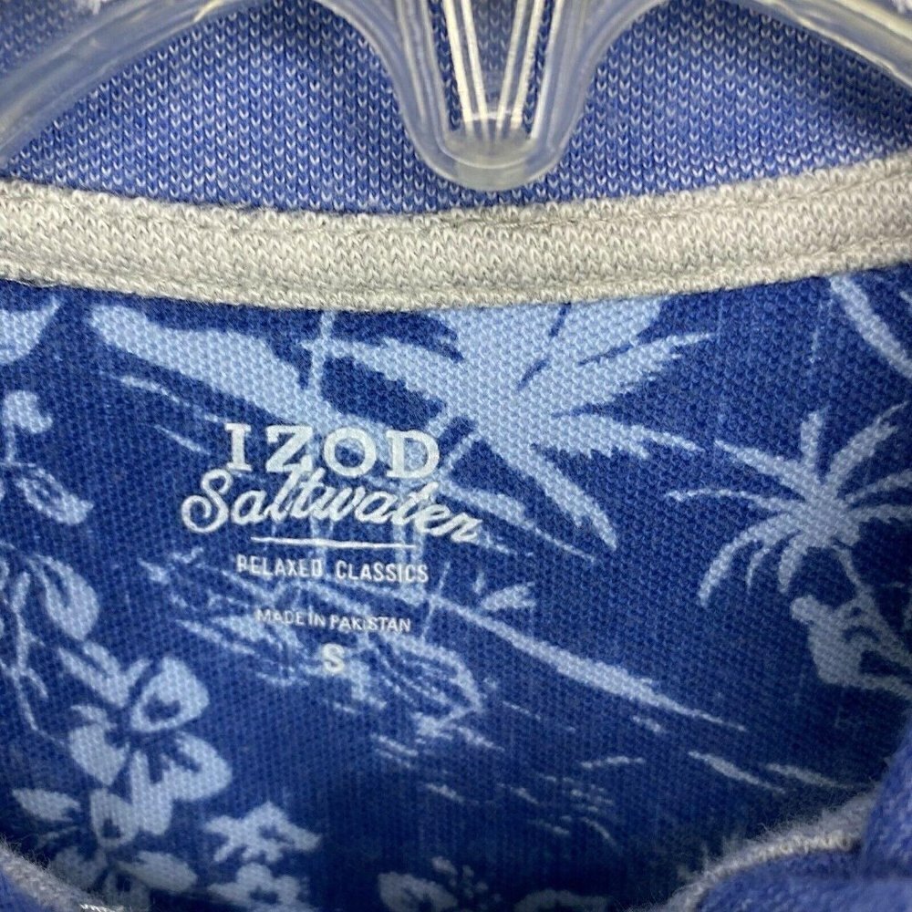 IZOD Saltwater Small Relaxed Classics Pullover Gray - Picture 4 of 6